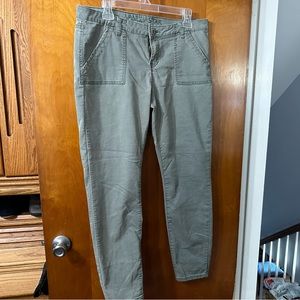 Vanilla star green skinny pants size 15